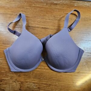 Ambrielle EUC Purple T-Shirt Bra with Underwire Support • Size 38C